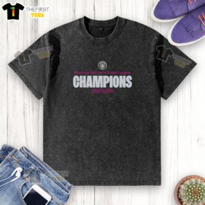 Top Manchester City Barclays Wonders Super League Champions 2026 washed t-shirt displayed on a neutral background.