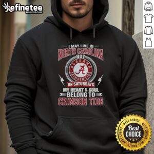 Premium Alabama Crimson Tide hoodie for fans in North Carolina, showcasing team spirit on game days.
