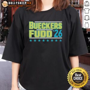 Nice Bueckers Fudd 2026 Ladies Tee featuring vibrant design, perfect for fans of womens basketball style.