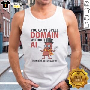 Pretty You Can't Spell Domain Without AI T-Shirt - Image 4