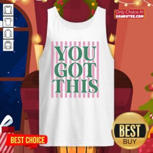 Premium You Got This Test Day Teacher Matching State Stripes Funny Tank Top for educators, perfect for exam season.