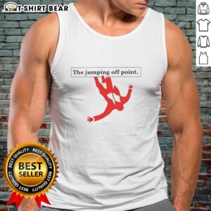 Official The Jumping Off Point Tank Top featuring a trendy design, perfect for casual summer outfits.