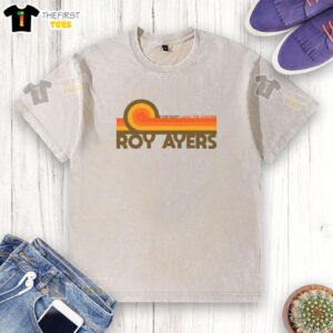 Hot Roy Ayers Everybody Loves The Sunshine washed t-shirt featuring vibrant graphic design and comfortable fit.