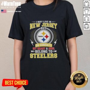 Original New Jersey NFL tee for ladies, supporting Steelers, perfect for Georgia Sundays. Stylish and comfy football gear.