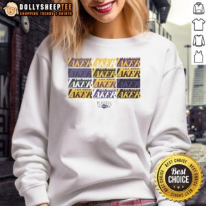 Los Angeles Lakers 2026 Playoffs Game 3 sweatshirt featuring team colors and logo, perfect for fans supporting their team.