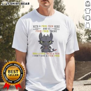 Awesome Toothless Dragon graphic tee featuring fun 'Fck Fck' design for dragon lovers and T-shirt enthusiasts.