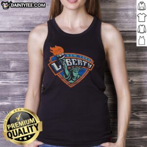 Awesome New York Liberty 97 Tank Top featuring vibrant graphics and a stylish design for casual summer wear.
