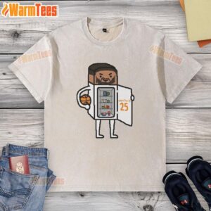 Premium Mikal Bridges New York Knicks Too Cold NBA paint washed t-shirt featuring vibrant team colors and stylish design.