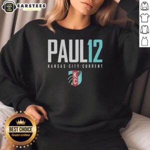 Hot Paul Kansas City Current KC logo sweatshirt in stylish design, perfect for fans of the team and casual wear.