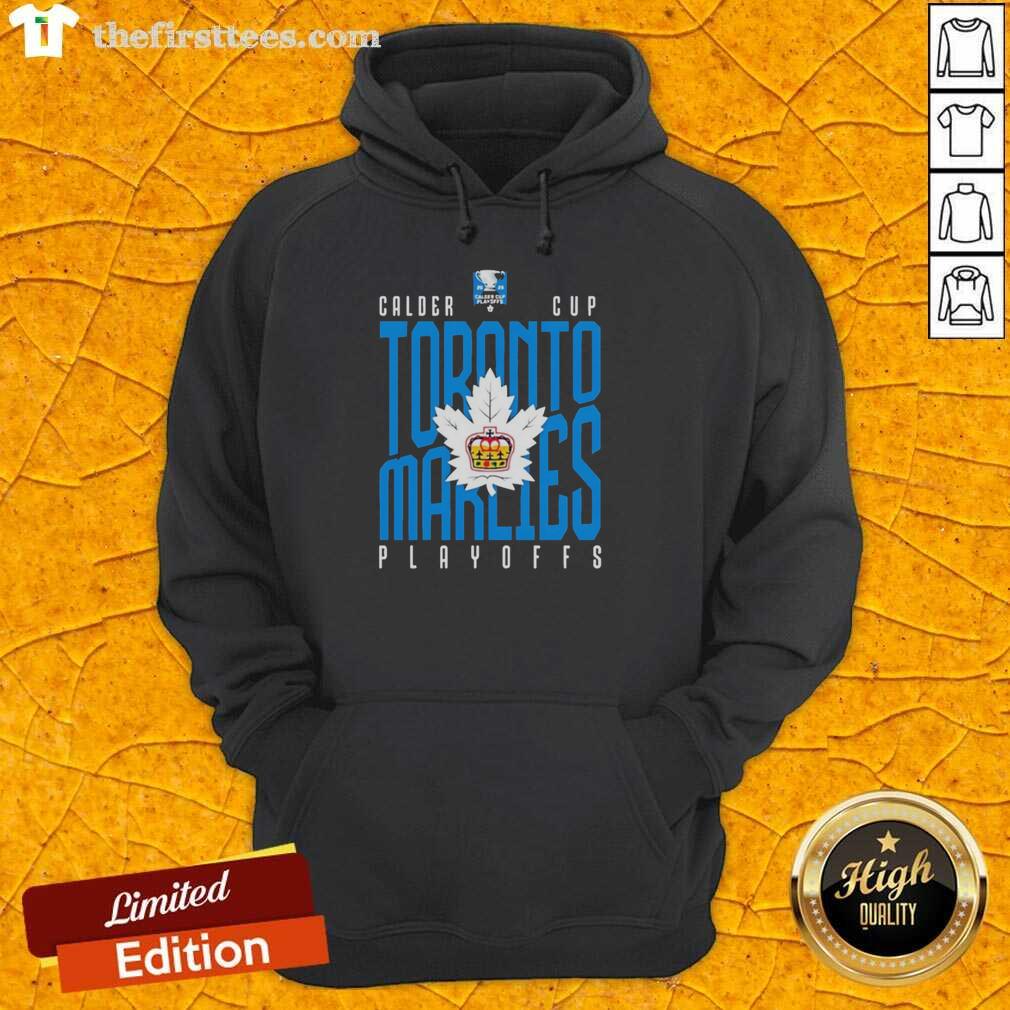 hot-toronto-marlies-calder-cup-playoffs-american-hockey-league-hoodie Hot Toronto Marlies Calder Cup Playoffs hoodie featuring team logo, perfect for American Hockey League fans.