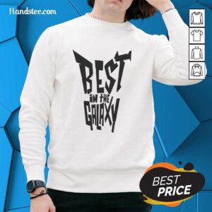 Nikki Storm sweatshirt featuring 'Nice Best Wrestler in the Galaxy' design, perfect for wrestling fans.