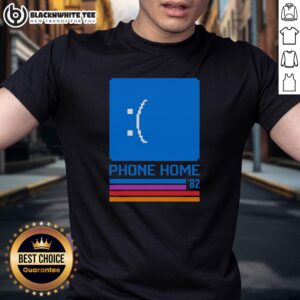 Original E.T. Crash T-Shirt featuring iconic movie graphics and vibrant colors, perfect for fans of the classic film.