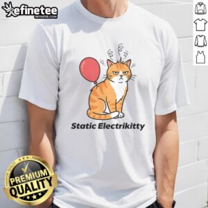 Official Static Electrikitty T-Shirt featuring vibrant graphic design and comfortable fit, perfect for fans and collectors.