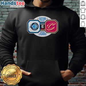 Original Orlando Magic vs Cleveland Cavaliers 2026 NBA Playoffs Eastern Conference Semifinals hoodie design.