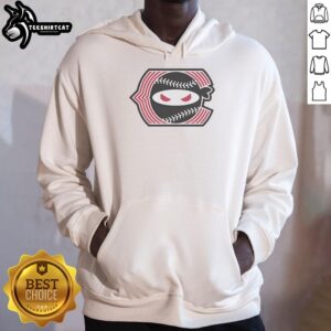 Original Pitching Ninja Cincinnati Red Hoodie featuring a bold design, perfect for baseball fans and athletes.