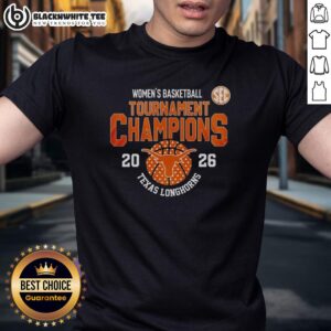 Texas Longhorns Game Day T-Shirt celebrating SEC Tournament Champions, featuring bold graphics and team colors.