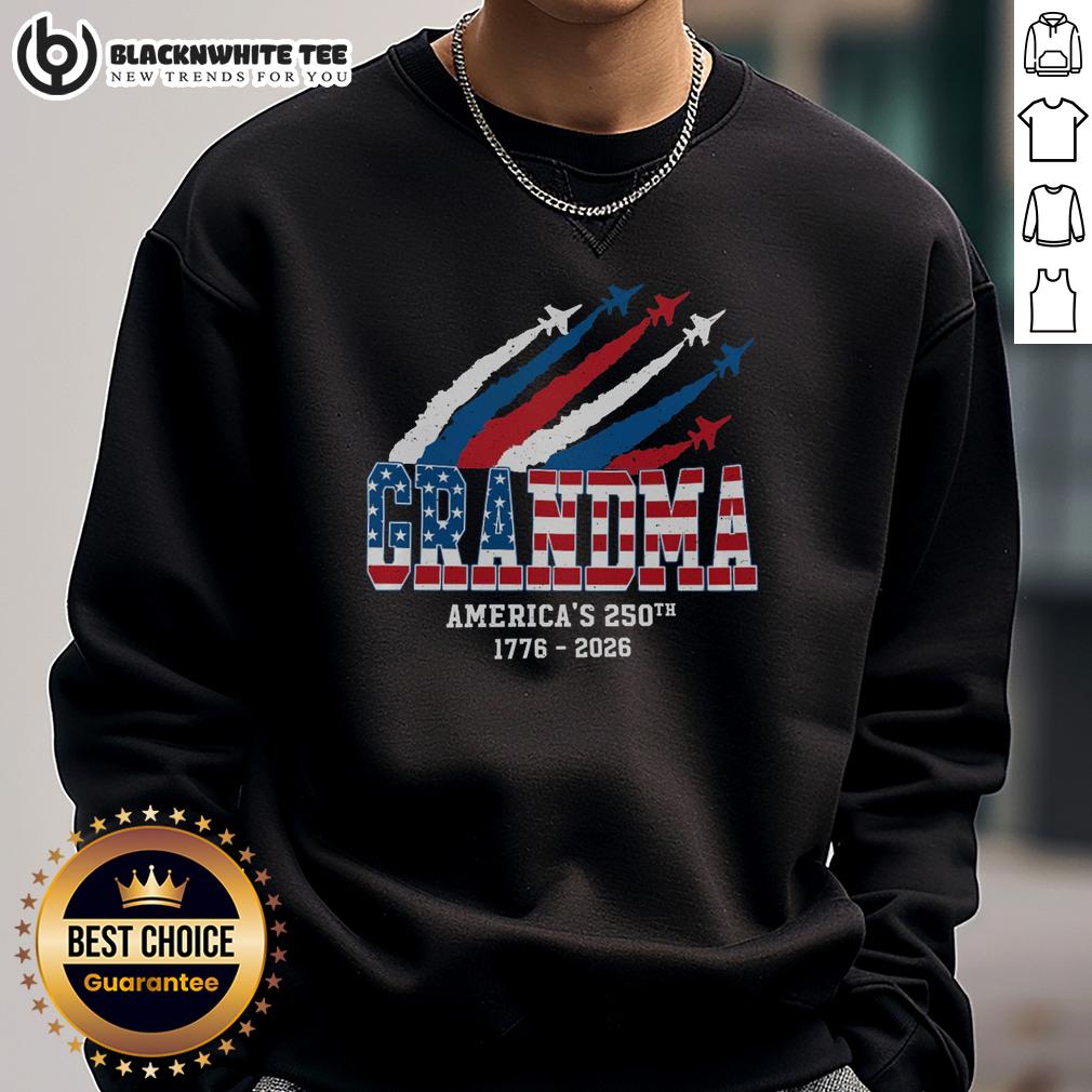 Awesome American 250Th Anniversary Grandma Sweatshirt Awesome American 250th Anniversary Grandma Sweatshirt featuring patriotic design and comfortable fit for proud grandmothers.