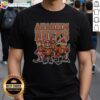 Awesome Anaheim Ducks Super Mario Team Ice Hockey T-Shirt featuring vibrant graphics and team colors for fans.