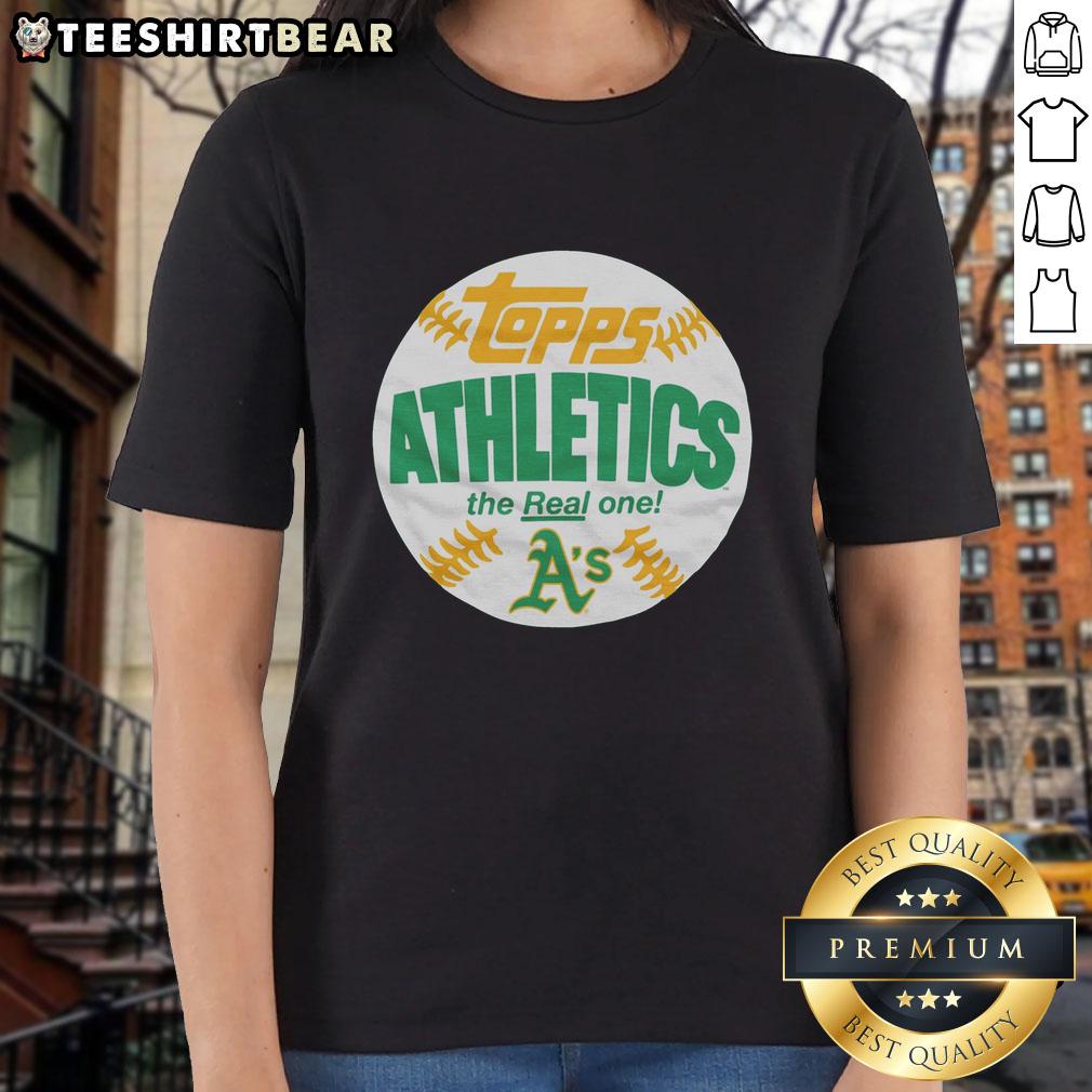 awesome-athletics-mlb-x-topps-baseball-the-real-one-ladies-tee Awesome Athletics MLB X Topps Baseball The Real One T-Shirt - Image 3