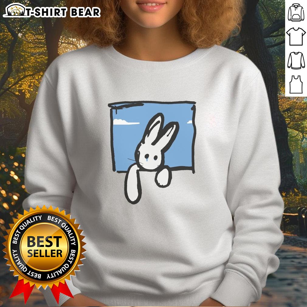 Awesome Blue Bunny Sweatshirt Awesome blue bunny sweatshirt featuring a playful bunny design, perfect for casual wear and animal lovers.