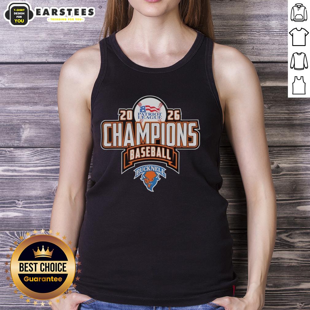 awesome-bucknell-bison-ncaa-patriot-league-baseball-regular-season-champions-2026-tank-top Awesome Bucknell Bison NCAA Patriot League Baseball 2026 champions tank top showcasing team pride and sports apparel.