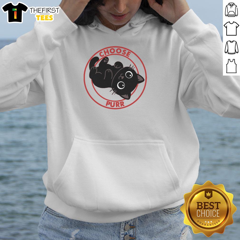 awesome-choose-purr-hoodie Awesome Choose Purr Hoodie featuring a cute cat design, perfect for cat lovers and stylish casual wear.