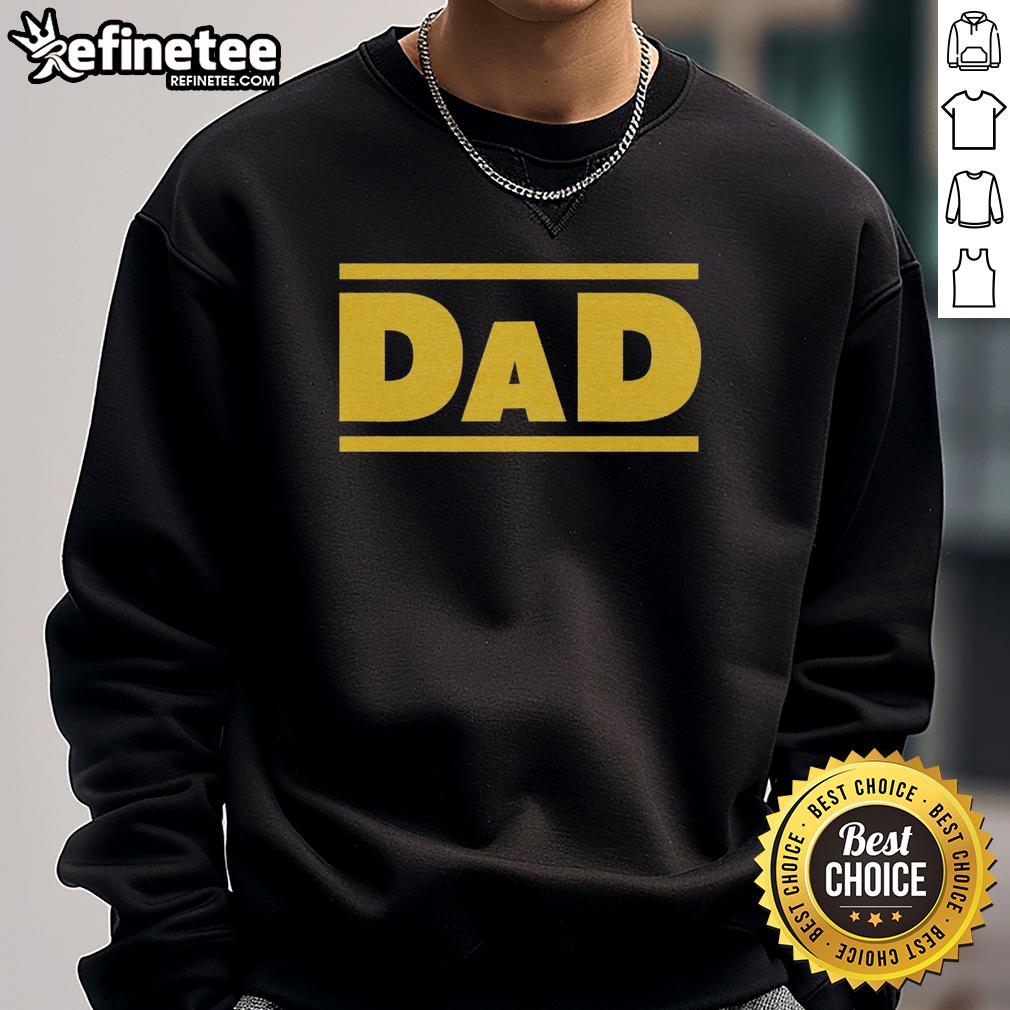 awesome-dad-stacked-vintage-sweatshirt Awesome Dad Stacked Vintage T-Shirt - Image 4