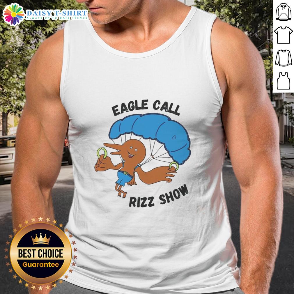 Awesome Eagle Call Rizz Show Tank Top Awesome Eagle Call Rizz Show tank top featuring a bold eagle graphic, perfect for casual wear and showcasing your style.