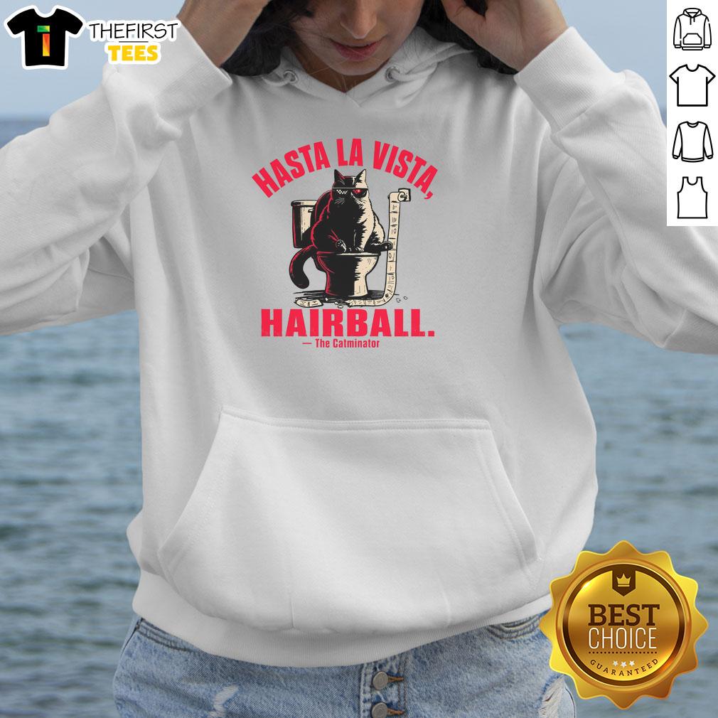 awesome-hasta-la-vista-hairball-cat-hoodie Awesome Hasta La Vista Hairball Cat Hoodie featuring a playful cat graphic, perfect for cat lovers and cozy wear.