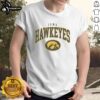 Alt Text: Awesome Iowa Hawkeyes Classic Logo T-Shirt featuring the iconic hawkeye logo on a stylish black background.