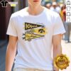 Awesome Iowa Hawkeyes flags design on a stylish Iowa City Iowa T-shirt, perfect for fans and game day wear.