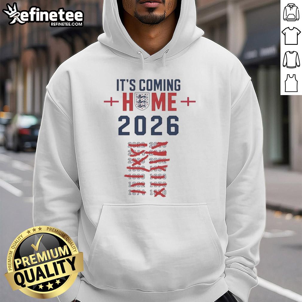 awesome-its-coming-home-2026-england-national-football-hoodie Alt Text: Awesome England National Football Hoodie for 2026, featuring stylish design and vibrant colors, perfect for fans.