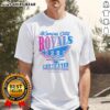 Awesome Kansas City Royals 2026 City Connect Hey Hey Hey Hey T-Shirt featuring vibrant team colors and logo.