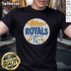 Alt Text: Awesome Kansas City Royals MLB x Topps Baseball 'The Real One' T-Shirt featuring team logo and vibrant design.