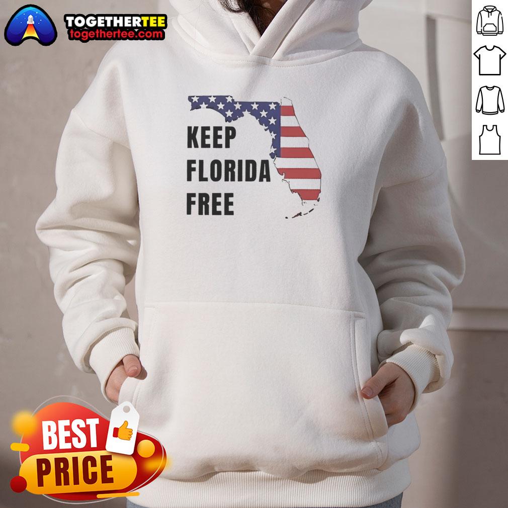 Awesome Keep Florida Free Map Hoodie Awesome Keep Florida Free Map Hoodie featuring a vibrant Florida map design, perfect for state pride and casual wear.