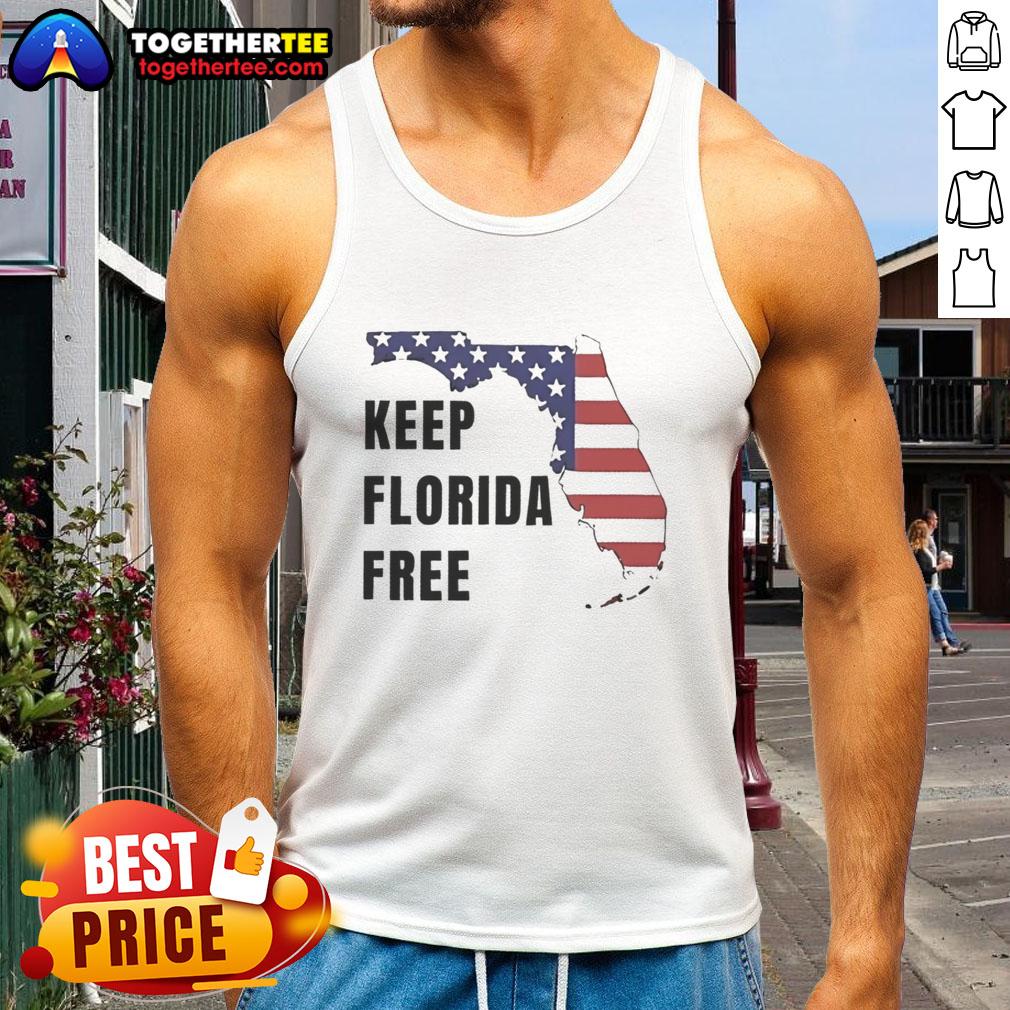 Awesome Keep Florida Free Map Tank Top Awesome Keep Florida Free Map Tank Top featuring a vibrant Florida map design, perfect for summer fashion and activism.