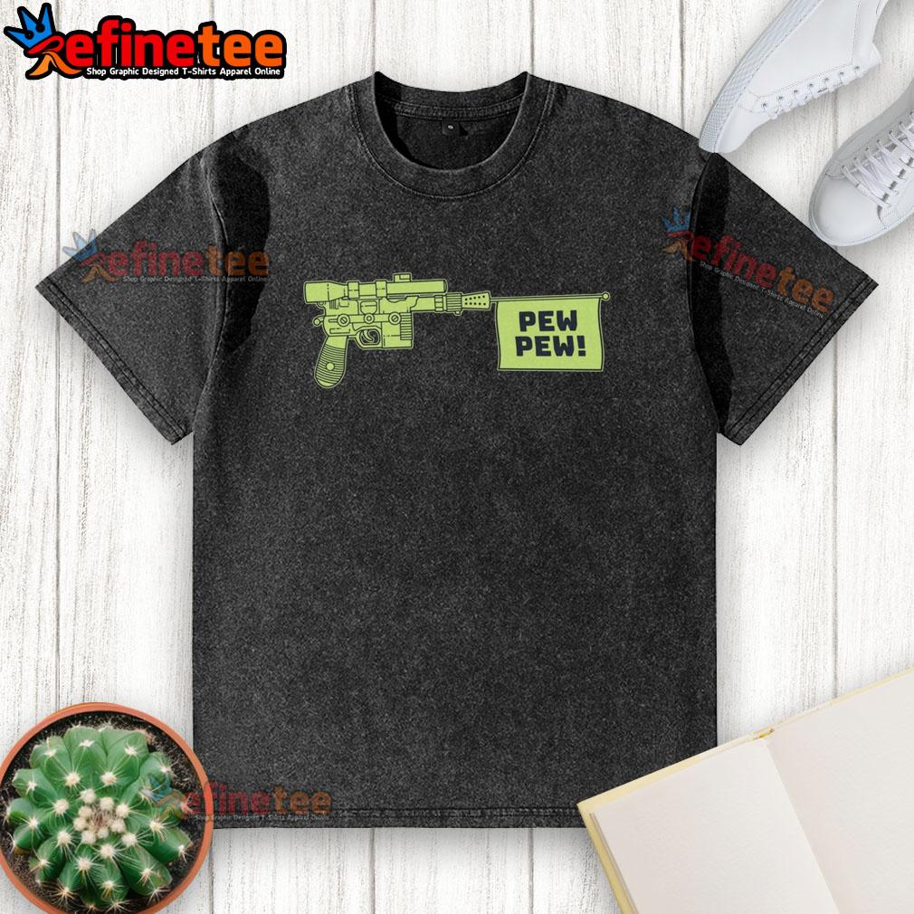 awesome-laser-gun-pew-pew-washed-t-shirt Awesome Laser Gun Pew Pew T-Shirt - Image 6