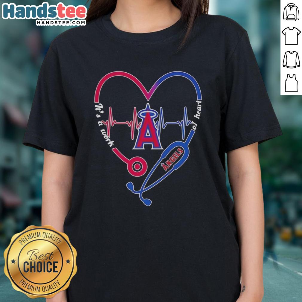 awesome-los-angeles-angels-stethoscope-heartbeat-its-a-work-of-heart-ladies-tee Los Angeles Angels stethoscope heartbeat design on a ladies tee, perfect for fans and healthcare professionals.