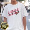 Alt Text: Awesome Louisville Sideline Ash T-Shirt featuring a stylish design, perfect for fans of the Louisville Cardinals.