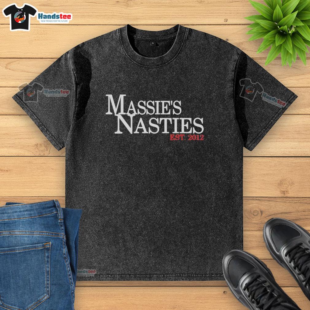 awesome-massies-masties-est-2012-washed-t-shirt Awesome Massies Masties Est 2012 washed t-shirt in soft cotton, perfect for casual wear and everyday style.