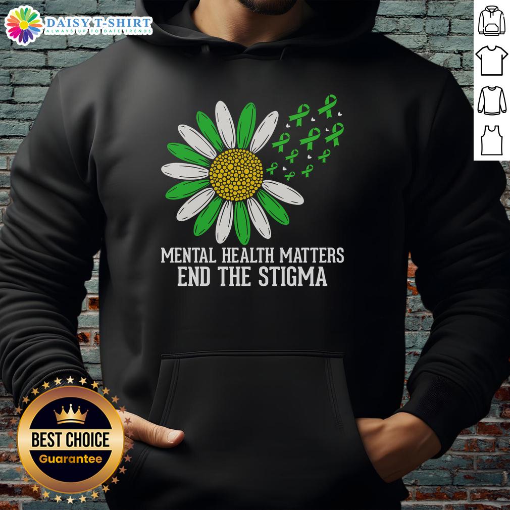 Awesome Mental Health Matters End The Stigma Hoodie Awesome Mental Health Matters End The Stigma Hoodie in vibrant colors, promoting awareness and support for mental health.