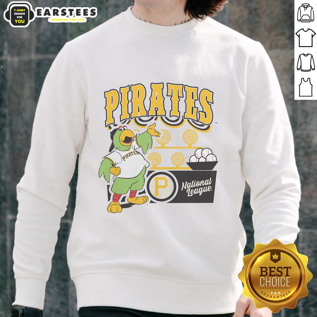 awesome-mitchell-ness-cream-pittsburgh-pirates-step-back-up-sweatshirt Alt Text: Awesome Mitchell & Ness cream Pittsburgh Pirates Step Back Up sweatshirt featuring vintage logo and stylish design.