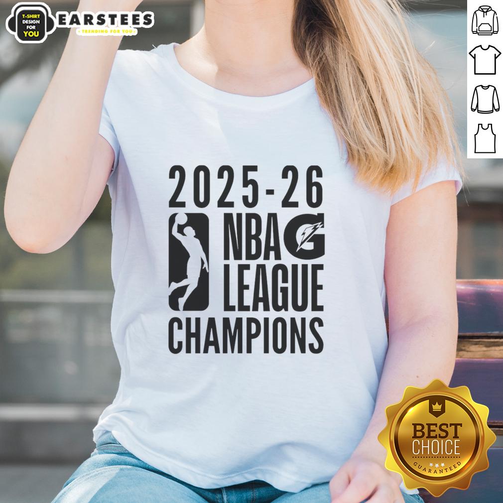 awesome-nba-g-leagues-champions-2025-2026-ladies-tee 2025-2026 NBA G League Champions Ladies Tee featuring vibrant design and team colors for fans and supporters.