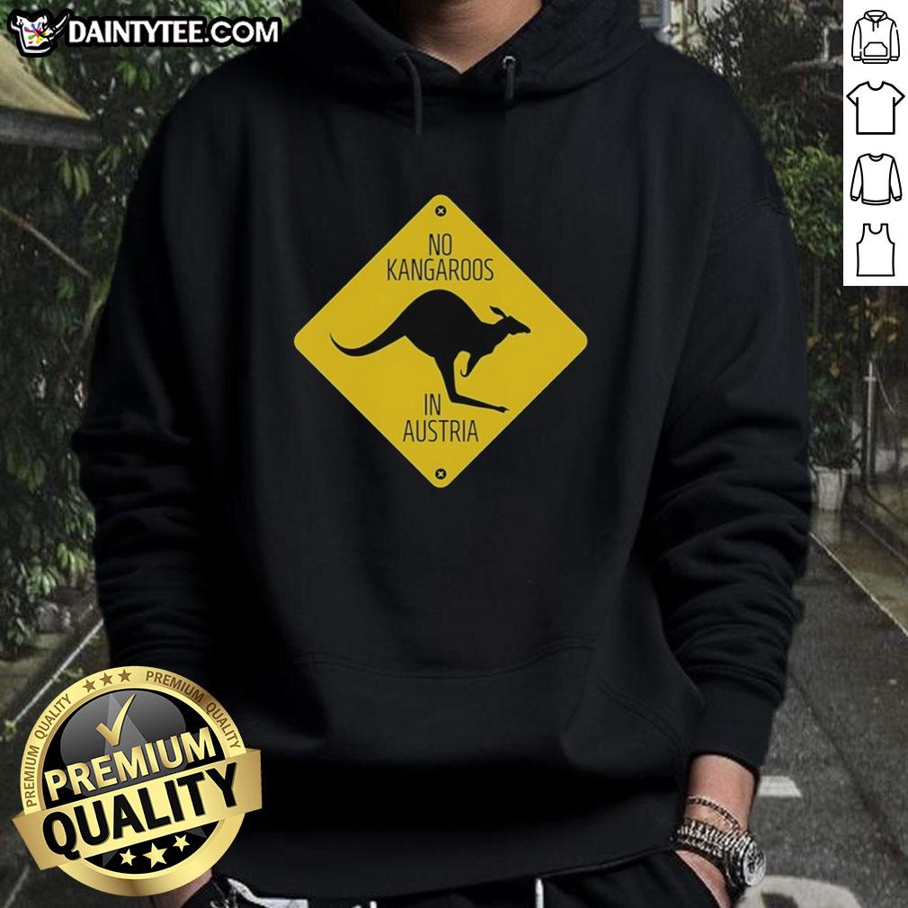 awesome-no-kangaroos-in-austria-logo-hoodie Alt Text: Awesome No Kangaroos in Austria Logo Hoodie showcasing a stylish design with kangaroo graphics, perfect for casual wear.