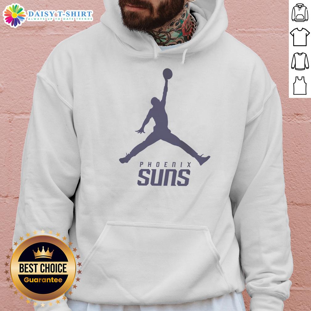 Awesome Phoenix Suns Nba Jordan Logo Hoodie Awesome Phoenix Suns NBA Jordan logo hoodie featuring vibrant colors and stylish design for basketball fans.