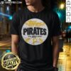 Awesome Pittsburgh Pirates MLB x Topps Baseball t-shirt featuring bold graphics and team colors for fans.