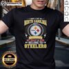 Awesome Pittsburgh Steelers NFL t-shirt for fans in North Carolina, showcasing pride with 'My Heart and Soul Belong to Steelers' design.