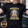 Awesome Pittsburgh Steelers NFL t-shirt showcasing pride with 'My Heart And Soul Belong To Steelers' design.