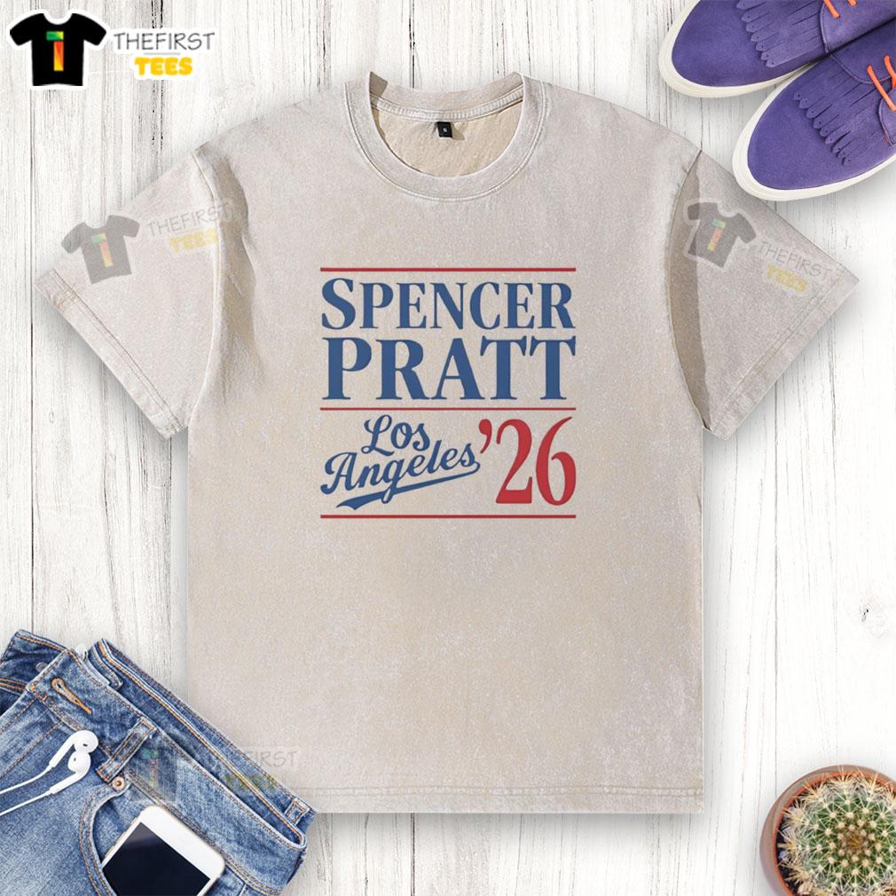 awesome-spencer-pratt-for-los-angeles-mayor-26-sarcastic-washed-t-shirt Spencer Pratt wearing a 'Los Angeles Mayor' sarcastic washed t-shirt, showcasing his playful political campaign.