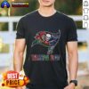 Awesome Tampa Bay Buccaneers NFL logo t-shirt featuring vibrant team colors and design, perfect for sports fans.